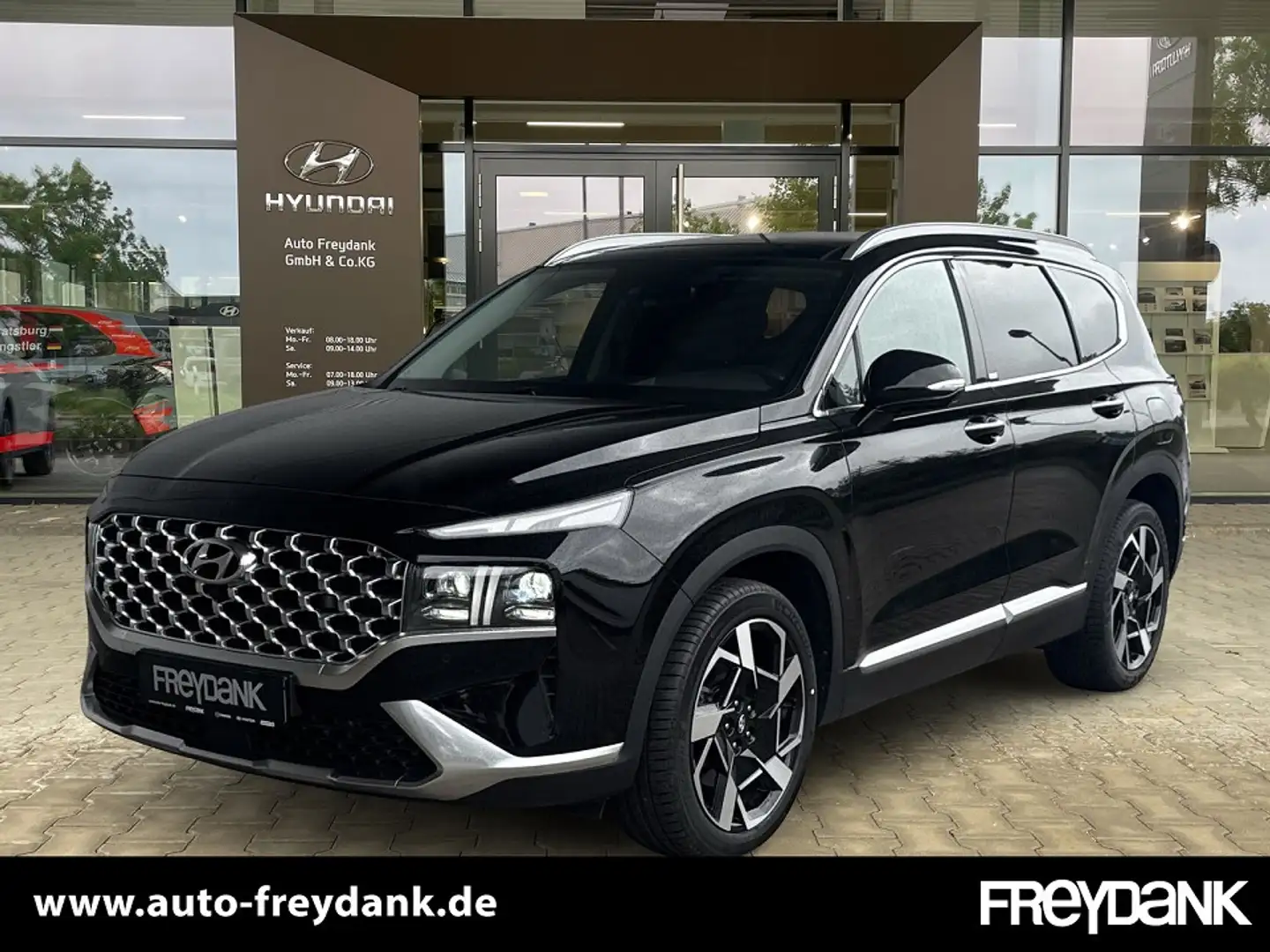 Hyundai SANTA FE 2.2 CRDI 8-DCT 4WD Prime Panoramadach Schwarz - 1