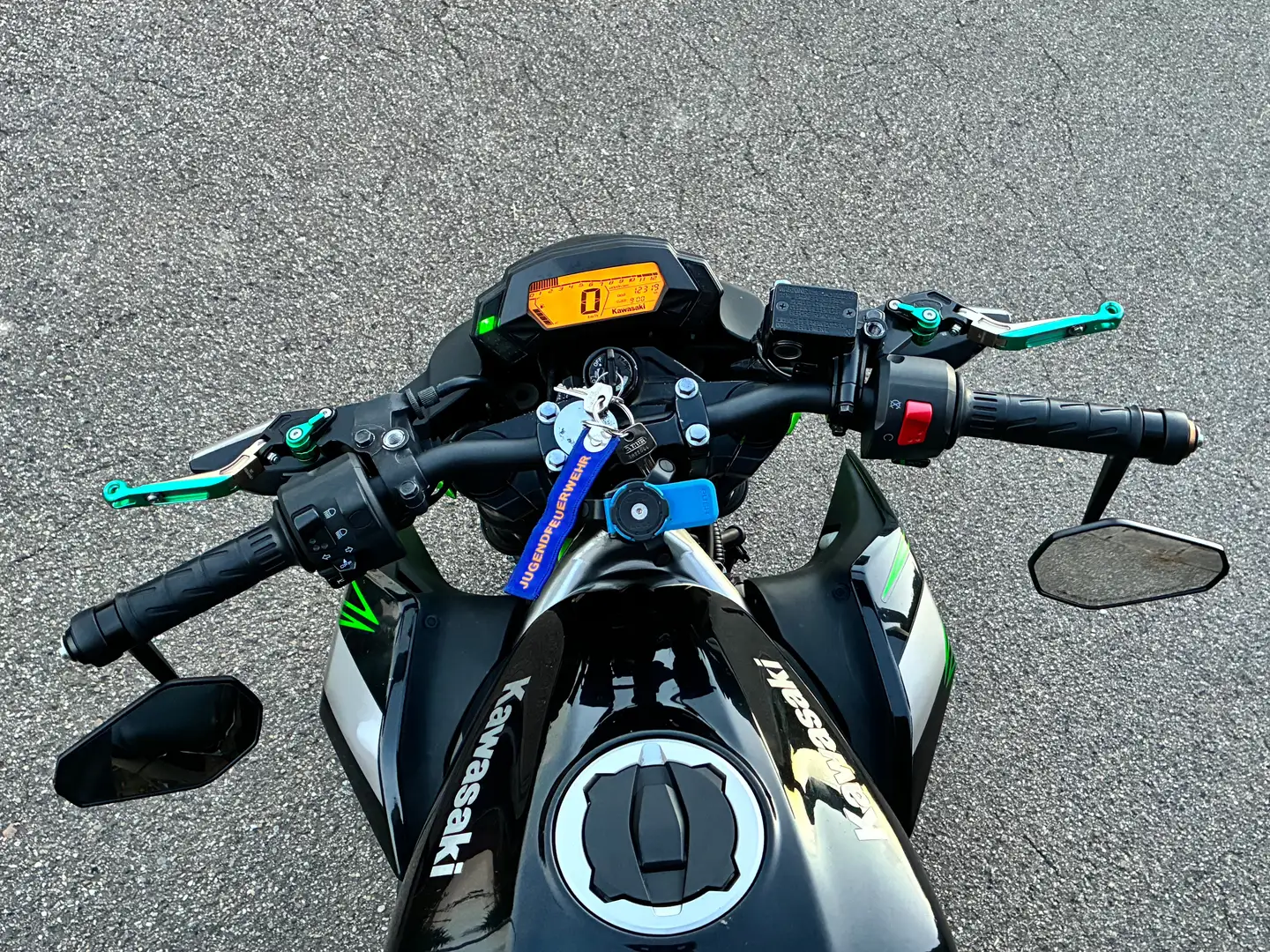 Kawasaki Z 125 Verde - 1