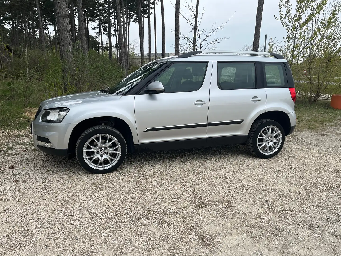 Skoda Yeti Yeti 2,0 TDI SCR 4x4 Style Style Silber - 1