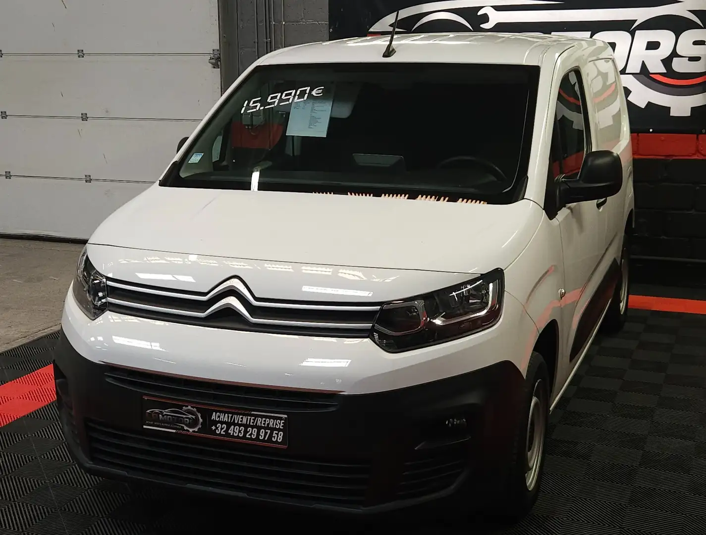 Citroen Berlingo utilitaire tva récupérable Blanco - 2