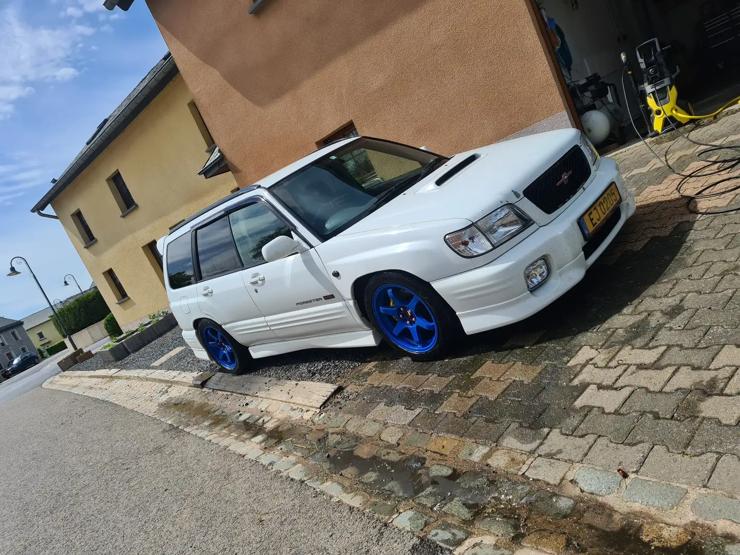 Subaru Forester S/tb STI *rarität* *Import* Blanc - 1