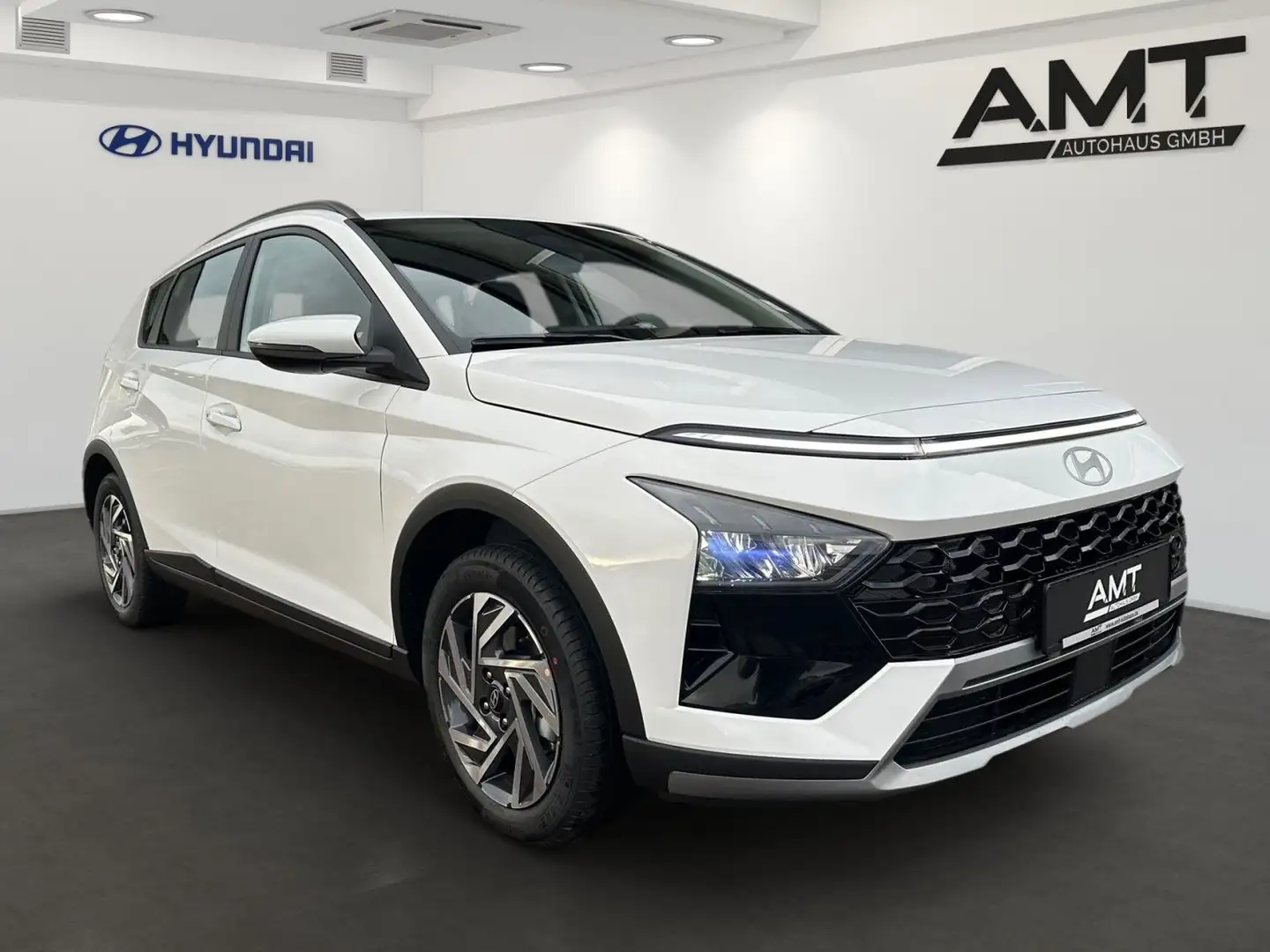 Hyundai BAYON Bayon 1.0 T-GDI Trend Klima, SitzHZ, LENKHZ Weiß - 2