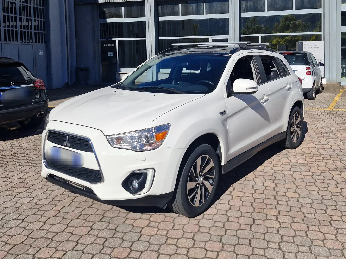 Mitsubishi ASX ASX I 2010 2.2 Intense Panoramic 4wd 150cv auto Bianco - 1
