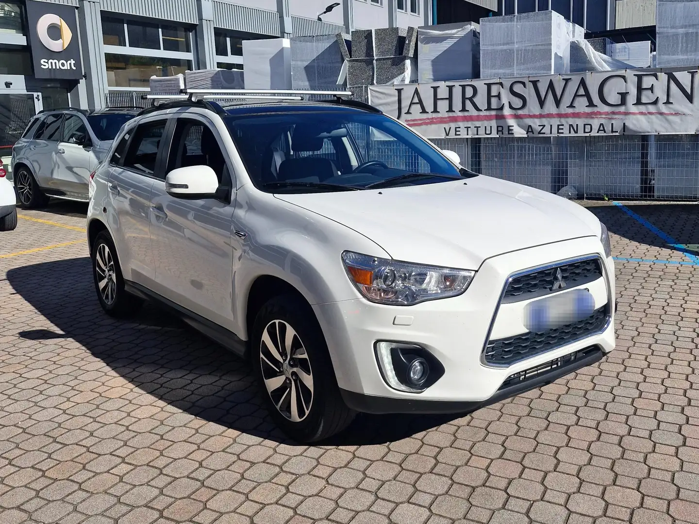 Mitsubishi ASX ASX I 2010 2.2 Intense Panoramic 4wd 150cv auto Bianco - 2