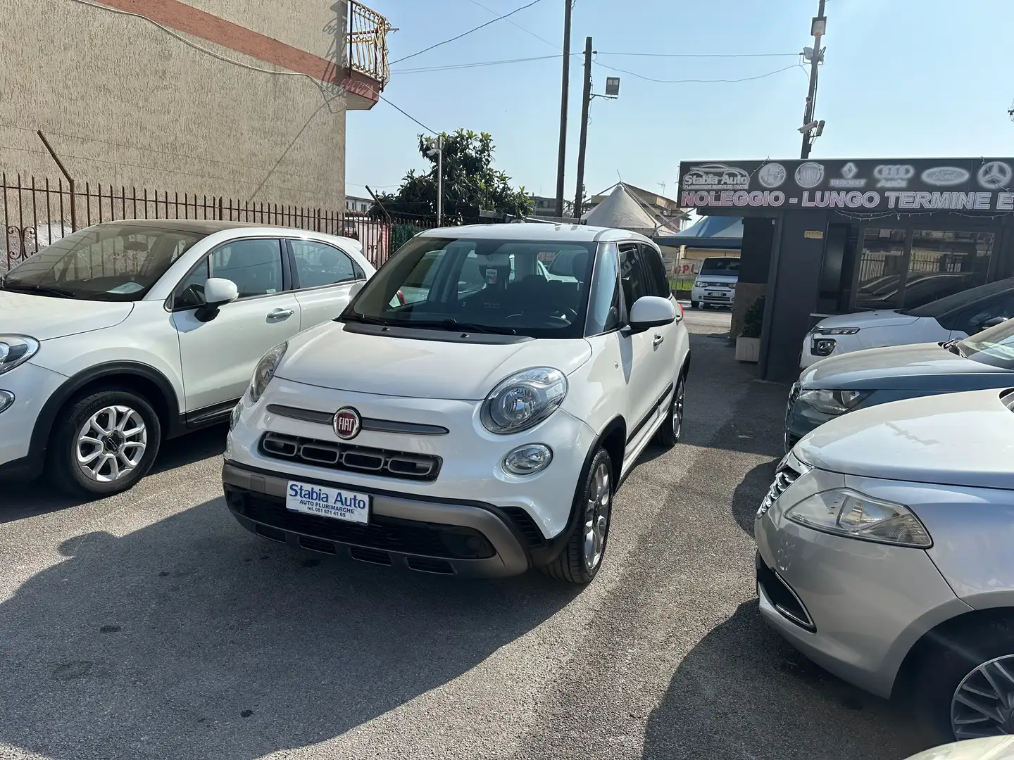 Fiat 500L Cross 1.3 mjt City 95cv my19 Weiß - 2