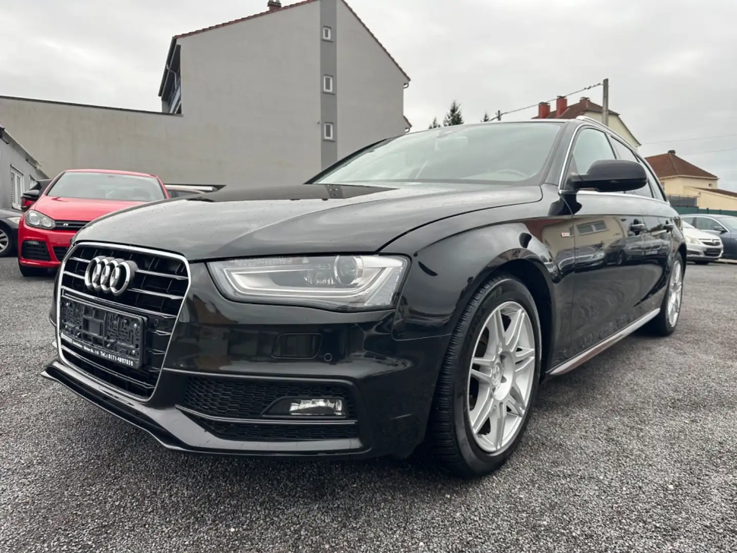 Audi A4 AVANT AMBITION S-LINE STANDHZ + KAMERA + ACC Noir - 1