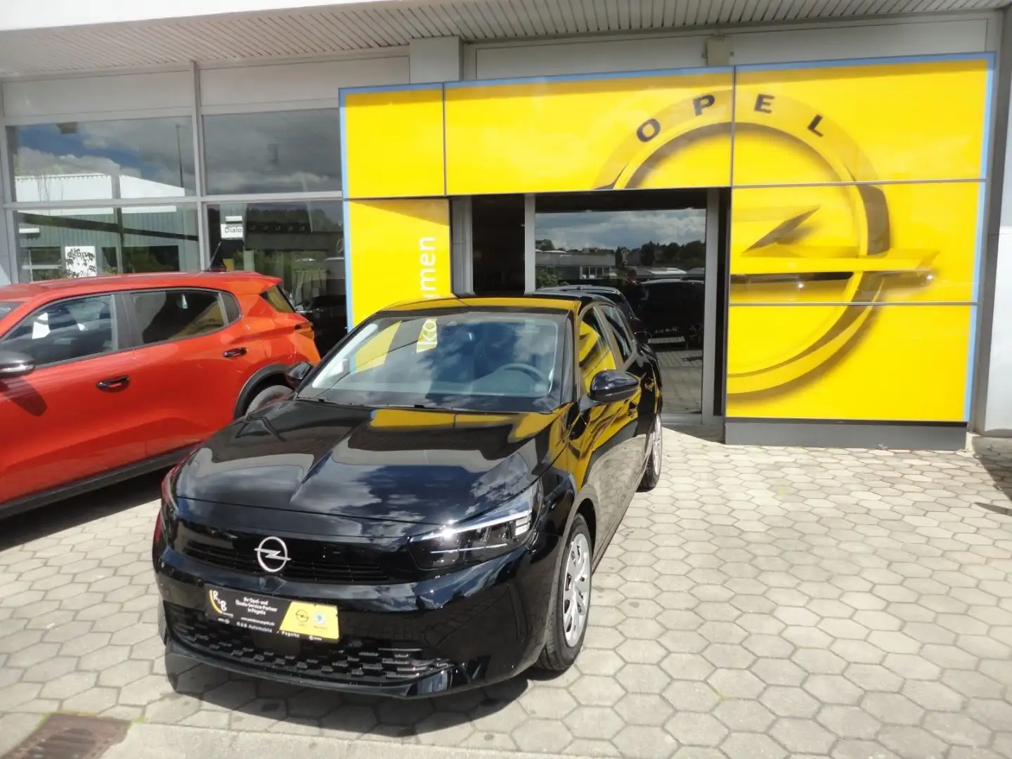 Opel Corsa F   Edition 1.2  Turbo  Euro6 Negro - 1