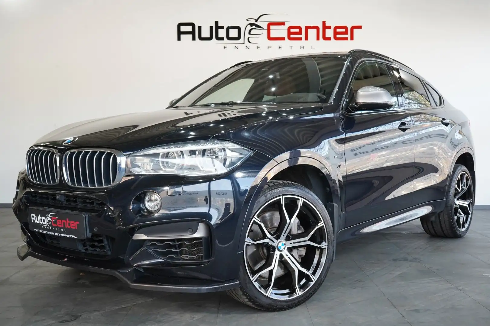 BMW X6 M d*2.Hand*Harman Kardon*Standheizung* Negru - 1