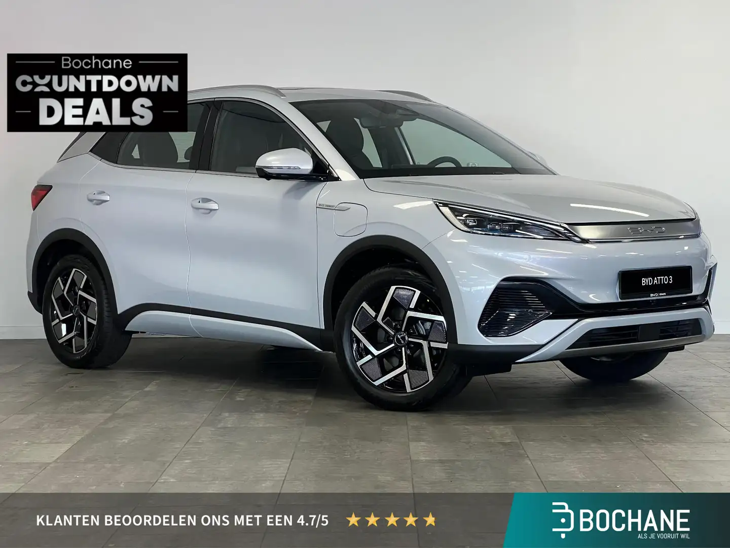 BYD Atto 3 Comfort 60 kWh CLIMATE CONTROL | NAVIGATIE | ELEKT Blanc - 1