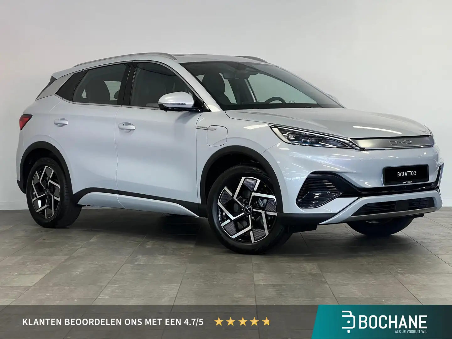 BYD Atto 3 Comfort 60 kWh CLIMATE CONTROL | NAVIGATIE | ELEKT Wit - 1