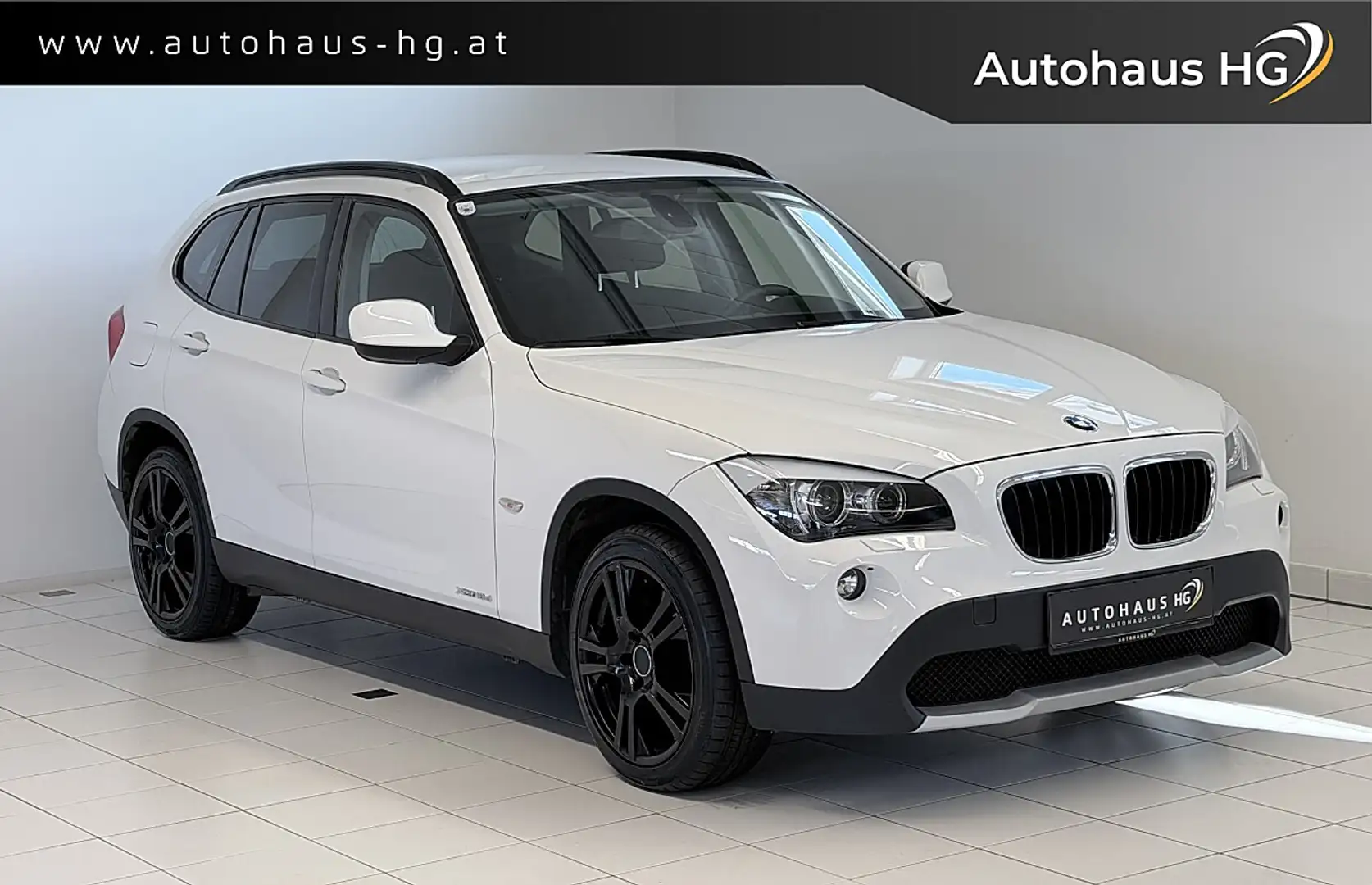 BMW X1 xDrive18d Österreich Paket*XENON*AHK* Blanc - 1