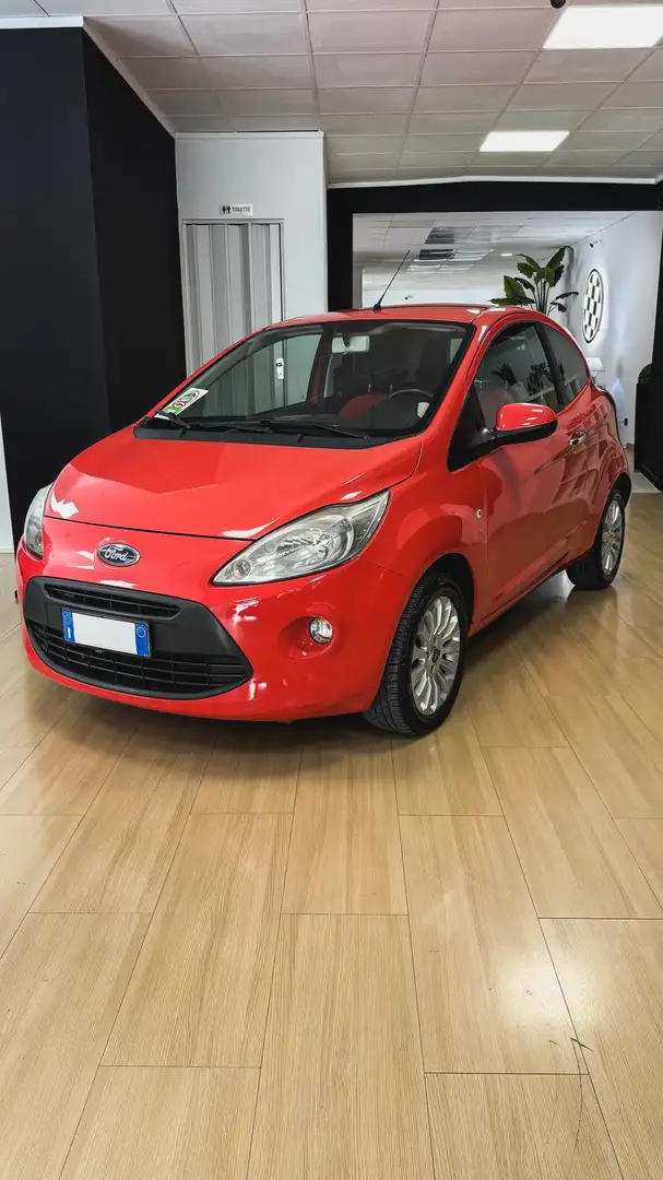 Ford Ka/Ka+ 1.3 tdci Titanium ,tcs 75cv dpf Rood - 2