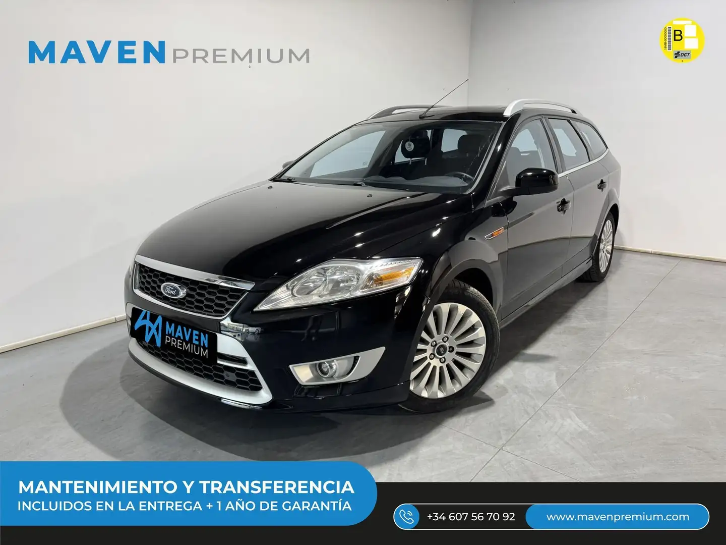 Ford Mondeo SB 2.0TDCi Titanium 140 Negro - 1