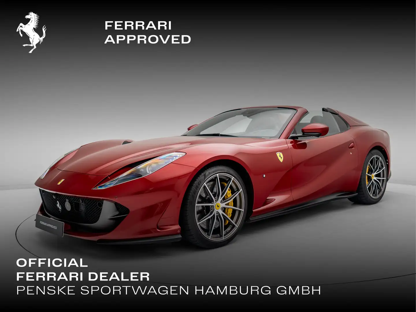 Ferrari 812 GTS - ROSSO FIORANO - FERRARI HAMBURG Rot - 1