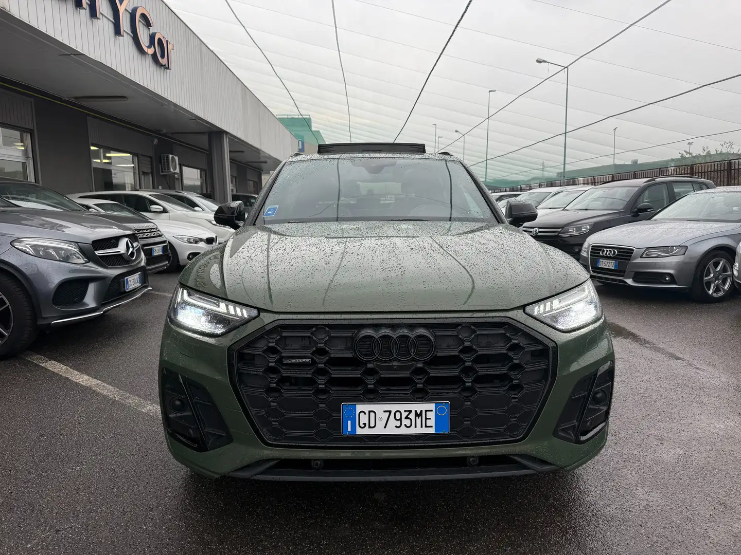 Audi Q5 40 2.0 tdi mhev 12V S line / TETTO PANORAMICO Grün - 2