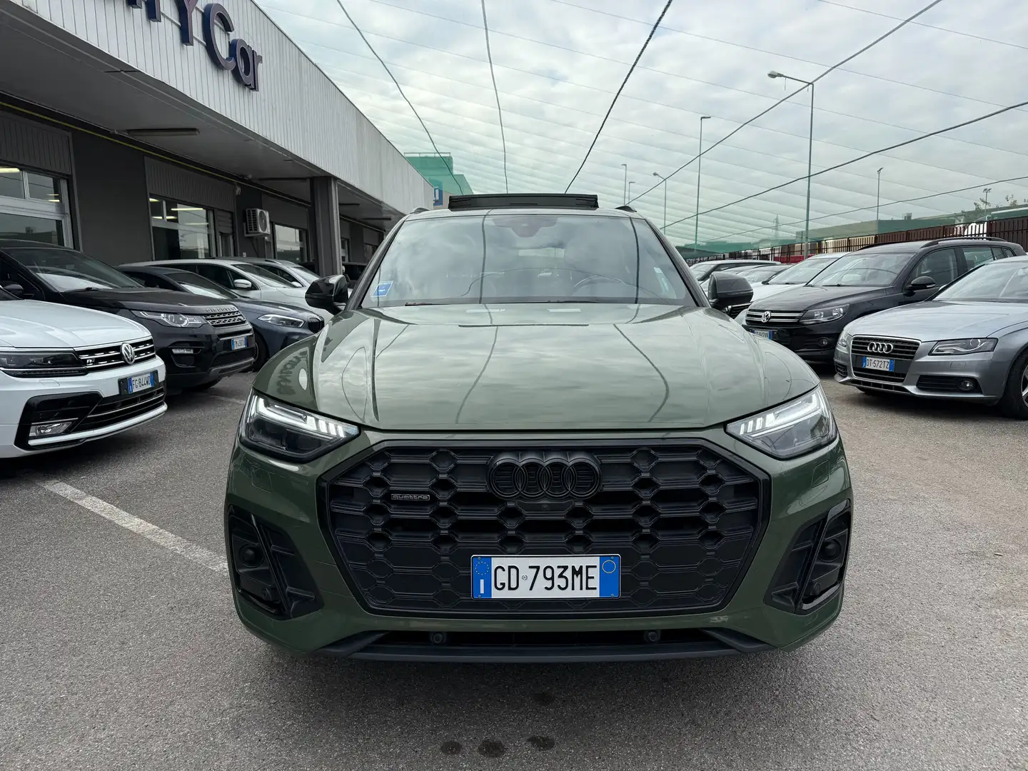 Audi Q5 40 2.0 tdi mhev 12V S line / TETTO PANORAMICO Grün - 2