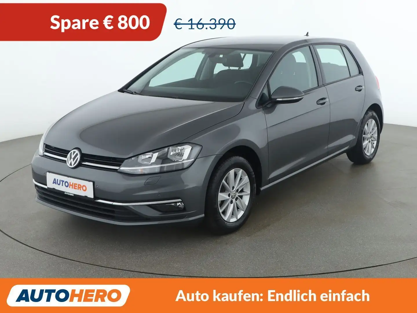Volkswagen Golf 1.0 TSI Comfortline BlueMotion Grau - 1