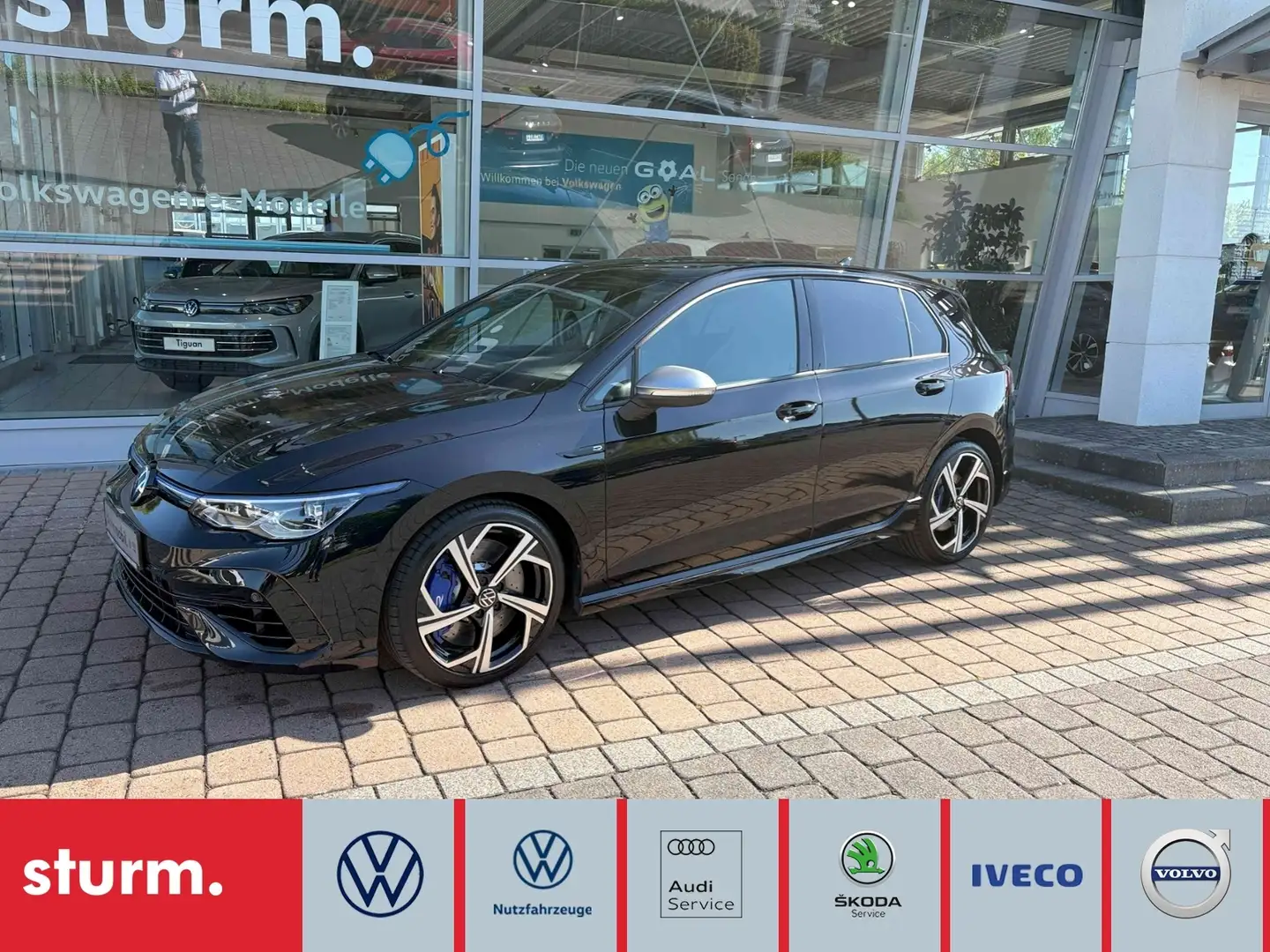 Volkswagen Golf R 2.0 TSI 4Motion DSG *Navi, Winter, top* Noir - 1