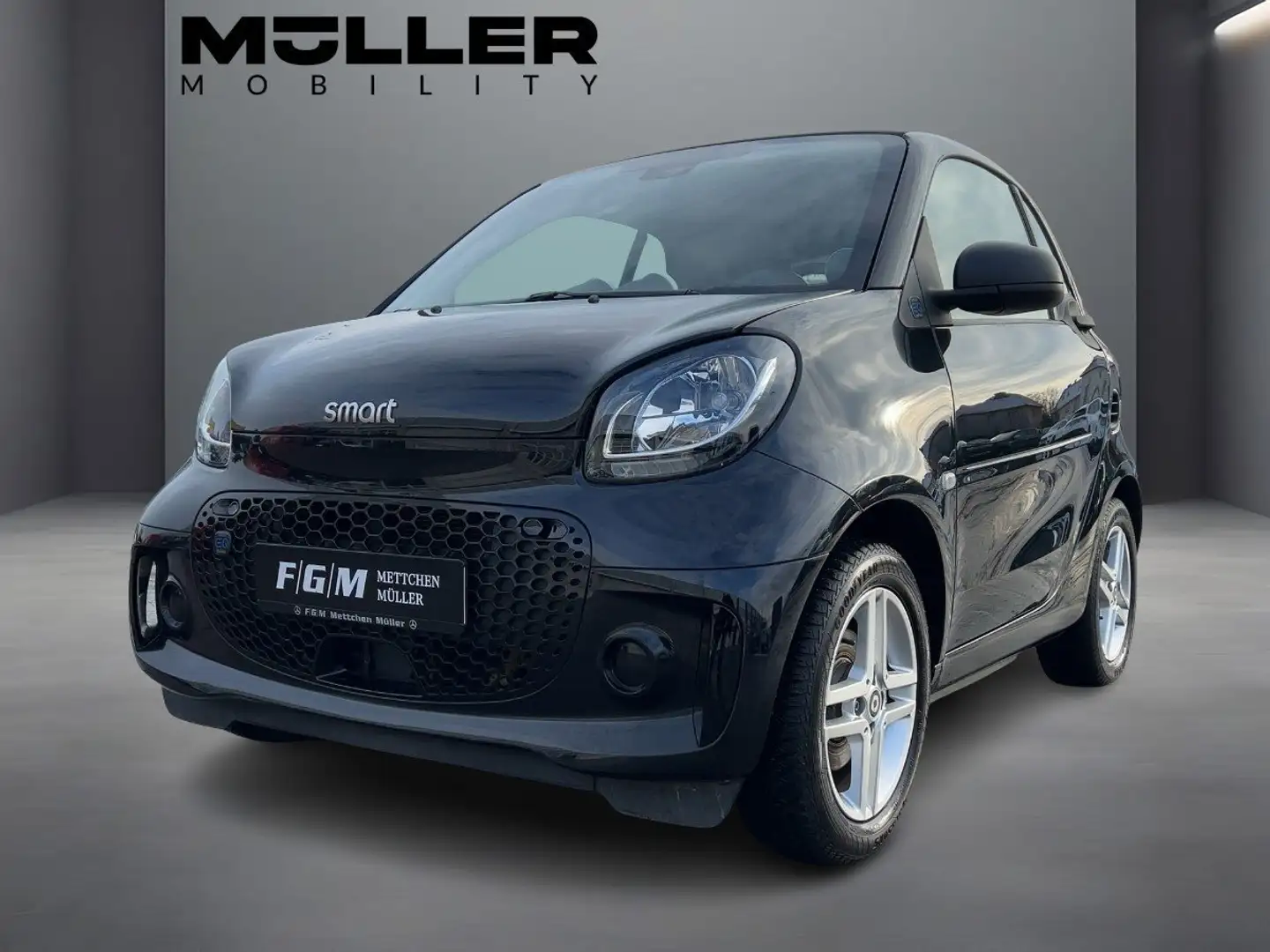 smart forTwo EQ coupe LMF|Radio|Klimaa|DAB|eFenster Negro - 2