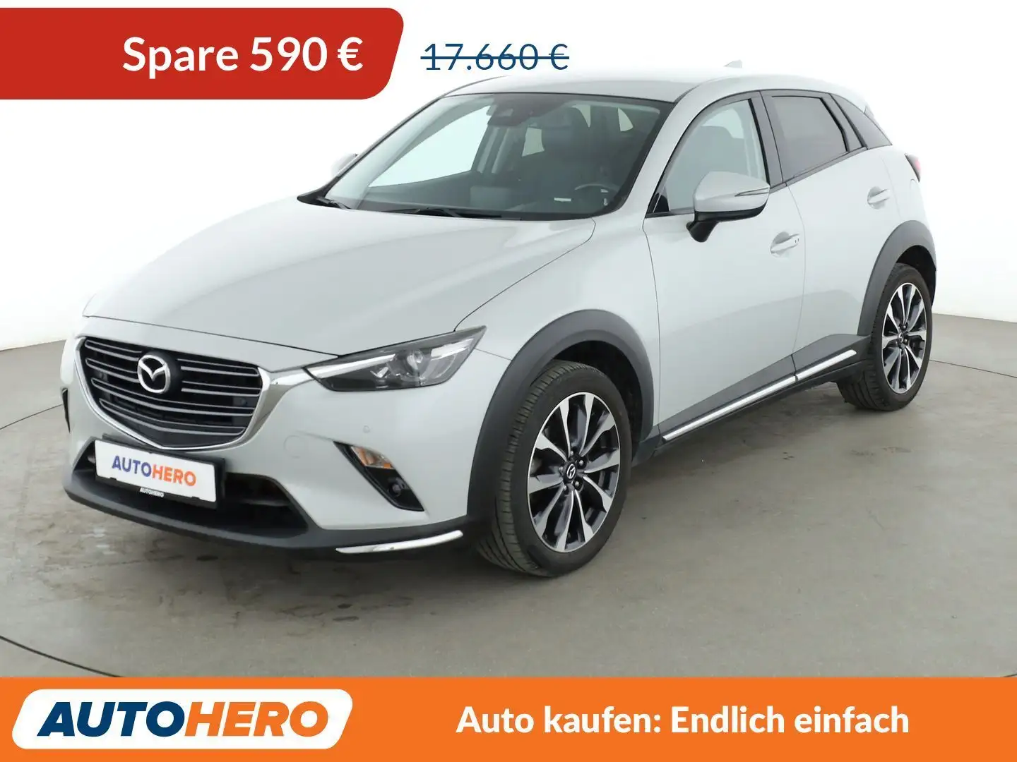 Mazda CX-3 2.0 Skyactiv-G Sports-Line *TEMPO*HUD*PDC*CAM* Weiß - 1
