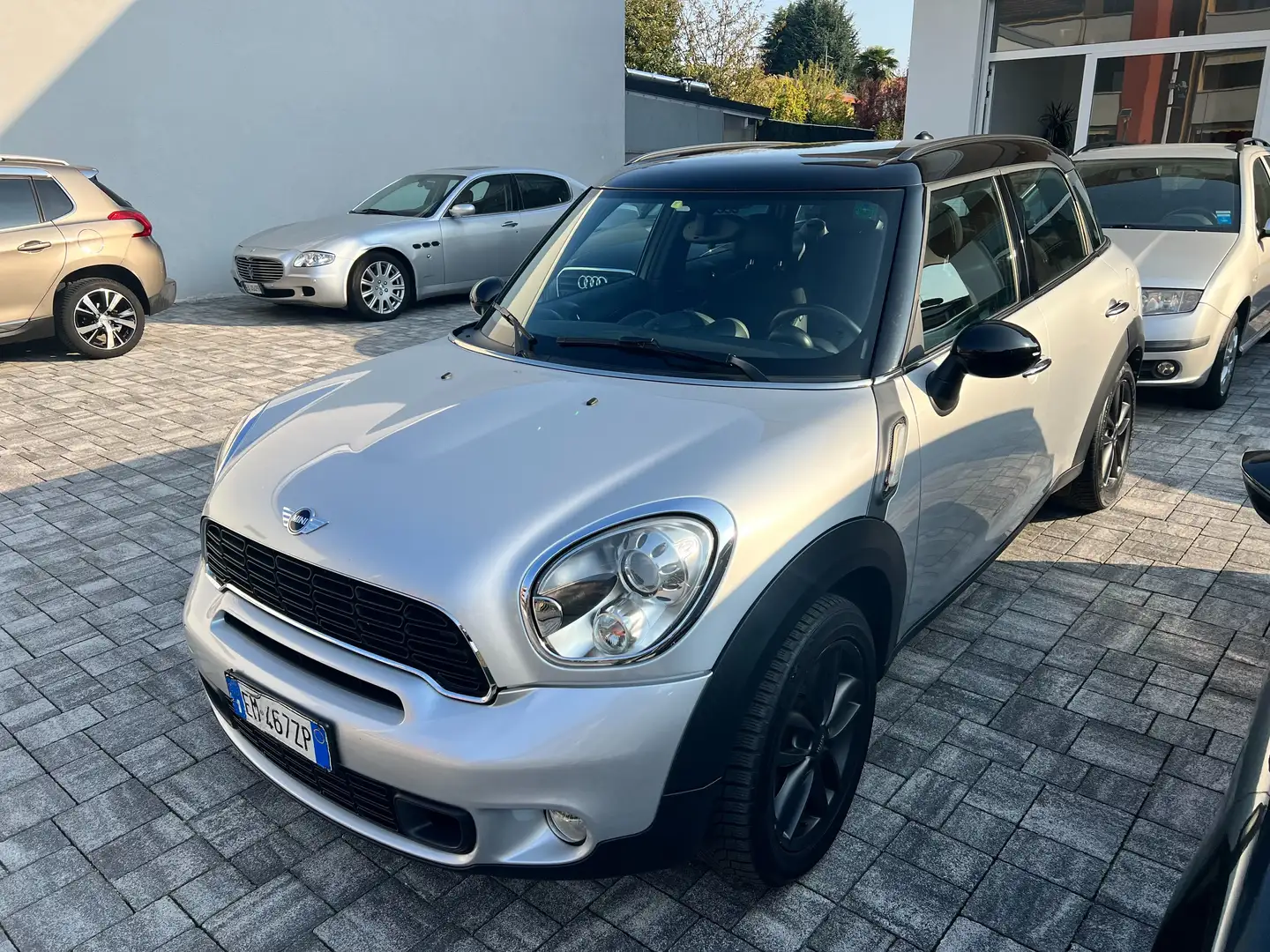 MINI Cooper SD Countryman Mini Countryman R60 2.0 all4 AUTO PREZZO REALE Argento - 2