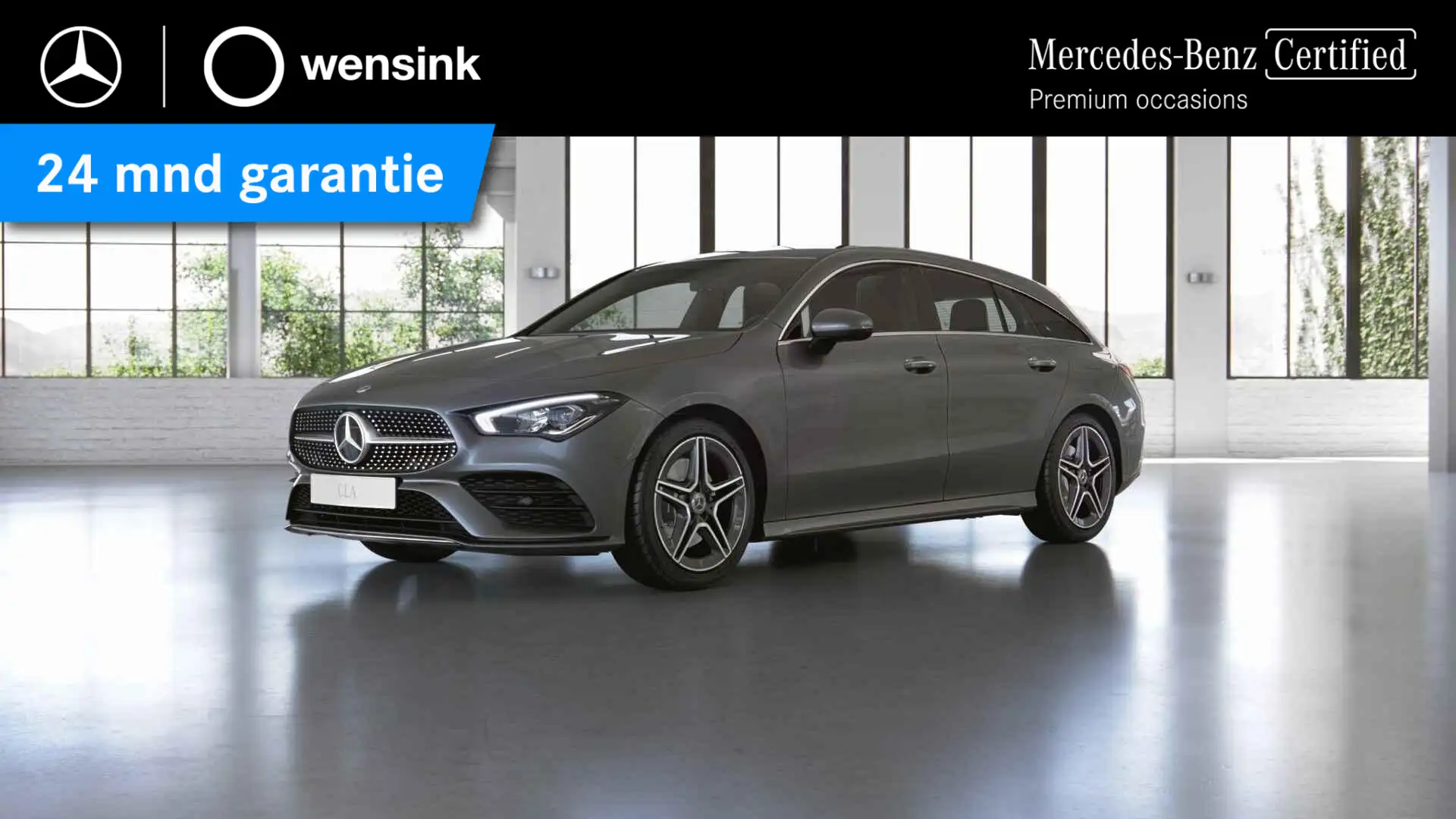 Mercedes-Benz CLA 250 Shooting Brake e AMG Line | Widescreen | Stoelverw Gris - 1