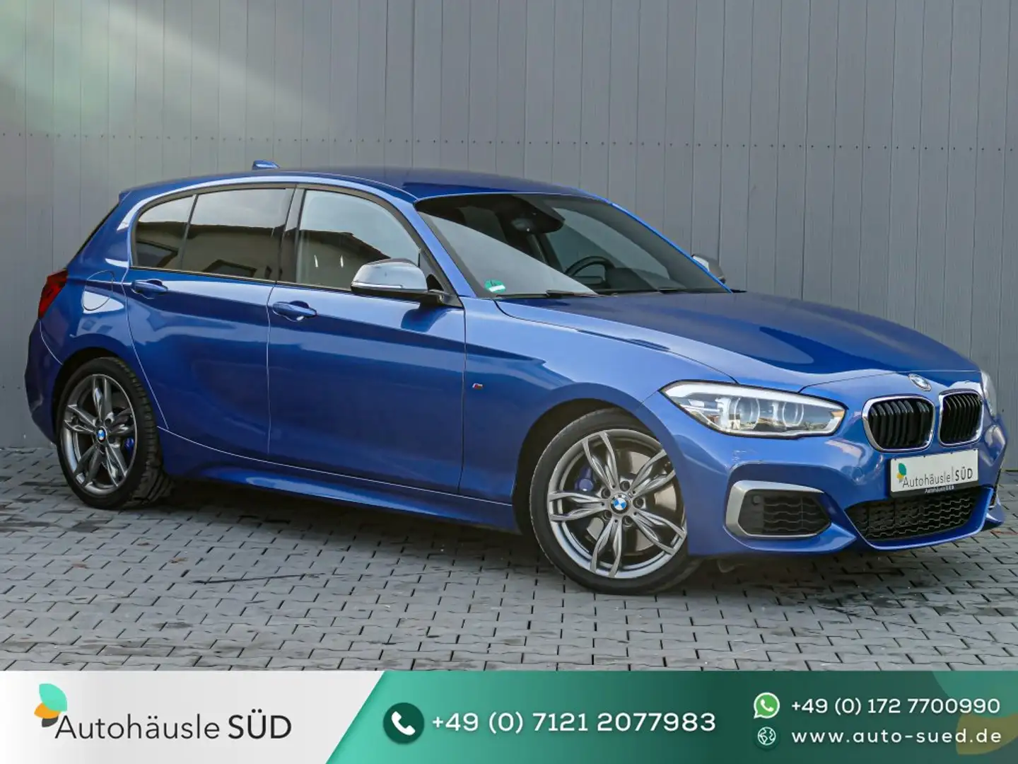 BMW 140 xDrive|NAVI|LED|SHZ|PDC|18 ALU Bleu - 1