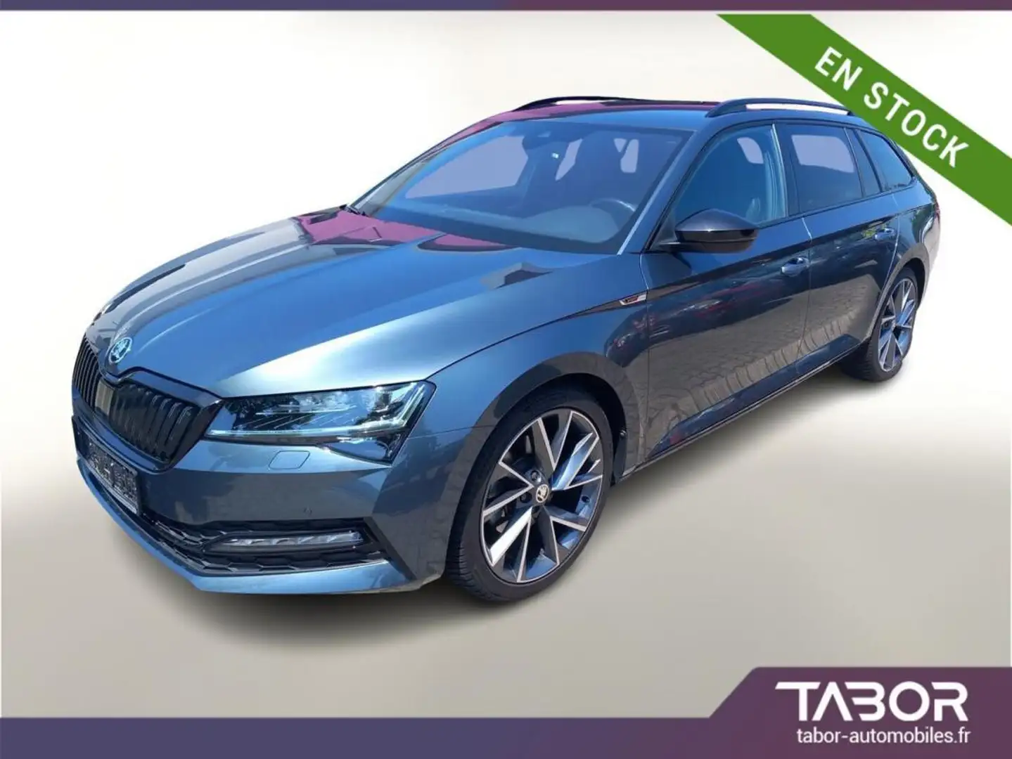 Skoda Superb Combi TDI 150 DSG Sportl Matrix Gris - 1