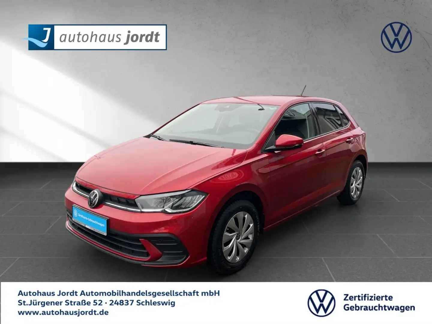 Volkswagen Polo 1.0 TSI Life 5-Gang Navi ACC DAB GJR SHZ LED Rot - 1