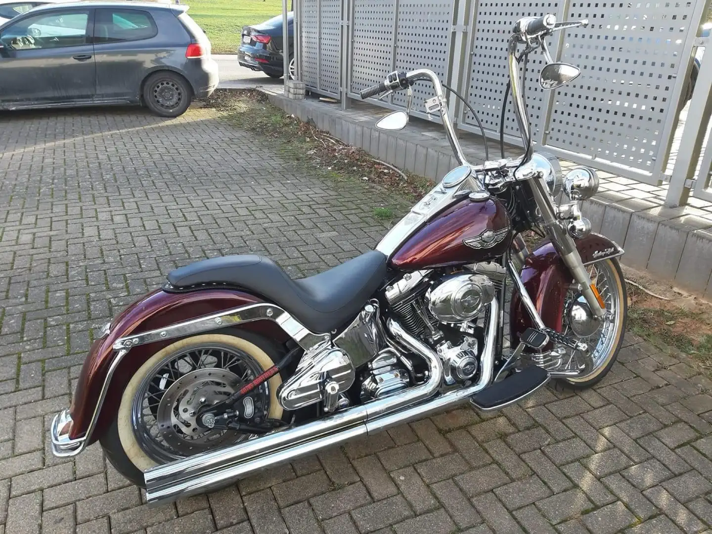 Harley-Davidson Softail Czerwony - 2