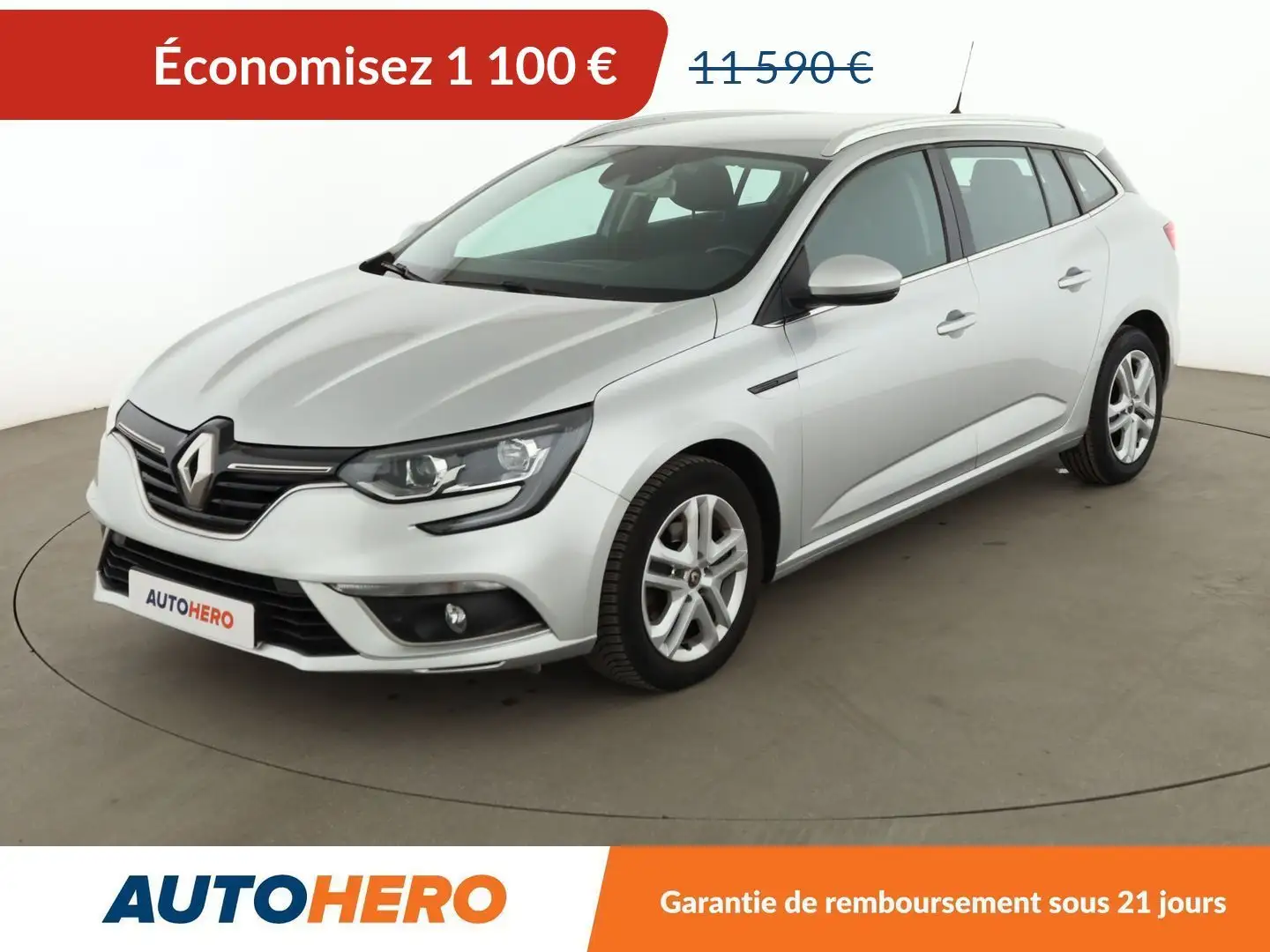 Renault Megane Estate 1.5 dCi Energy Business Gris - 1