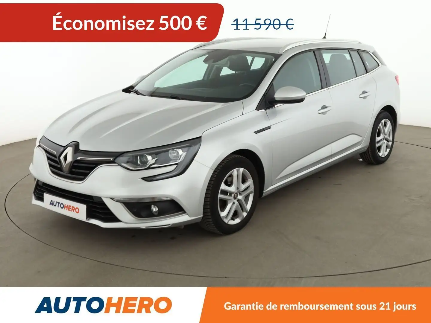 Renault Megane Estate 1.5 dCi Energy Business Gris - 1