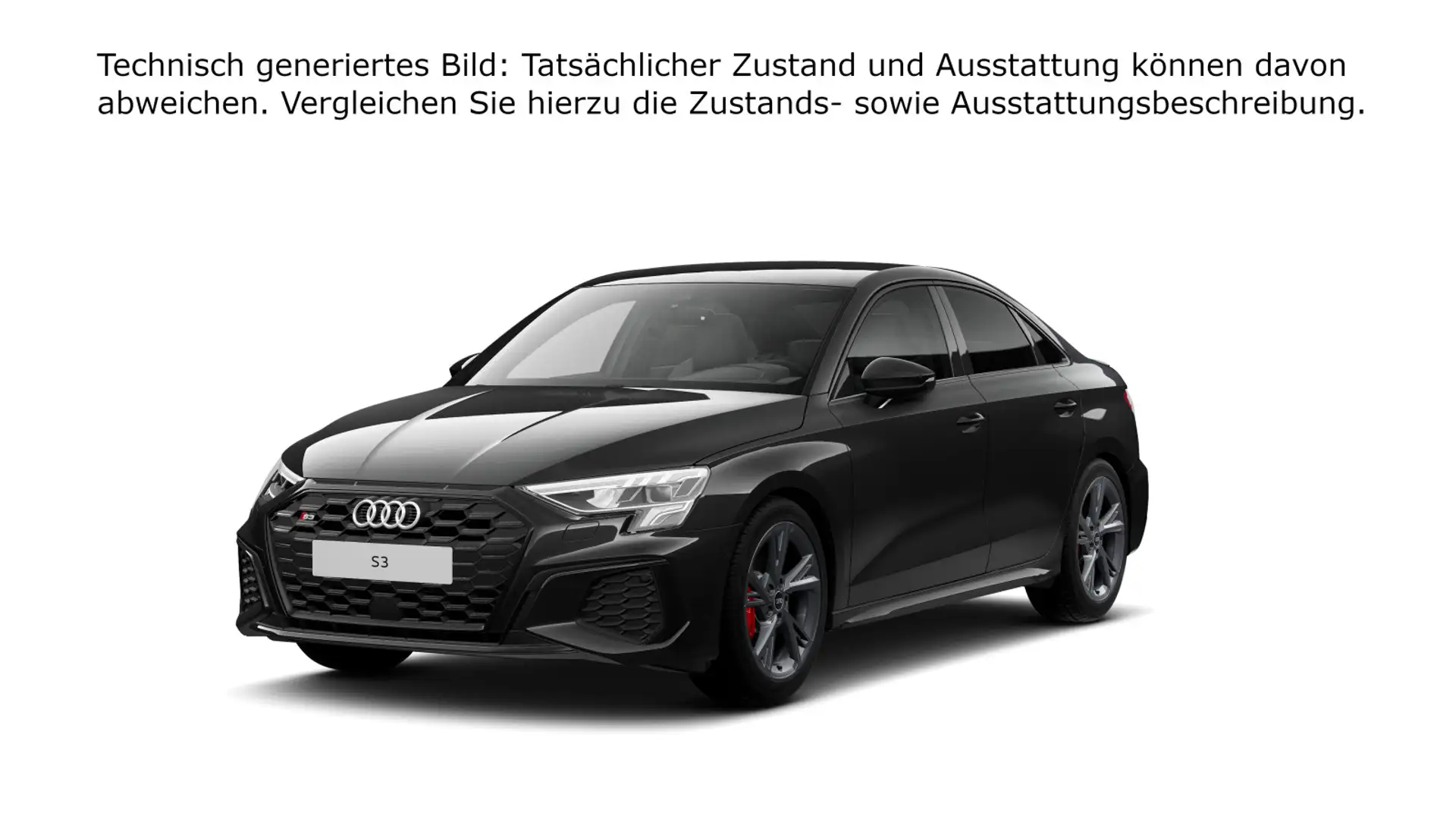 Audi S3 TFSI Limousine quattro S tronic Schwarz - 2