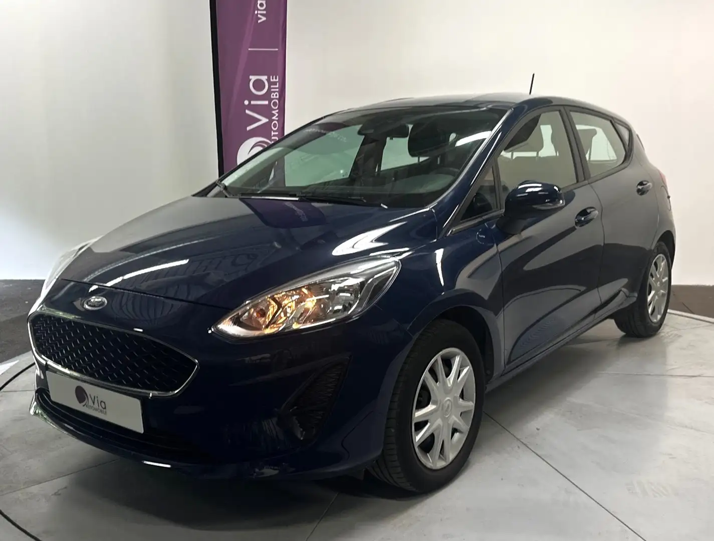 Ford Fiesta 1.1 85 ch BVM5 Cool \u0026amp; Connect Bleu - 1