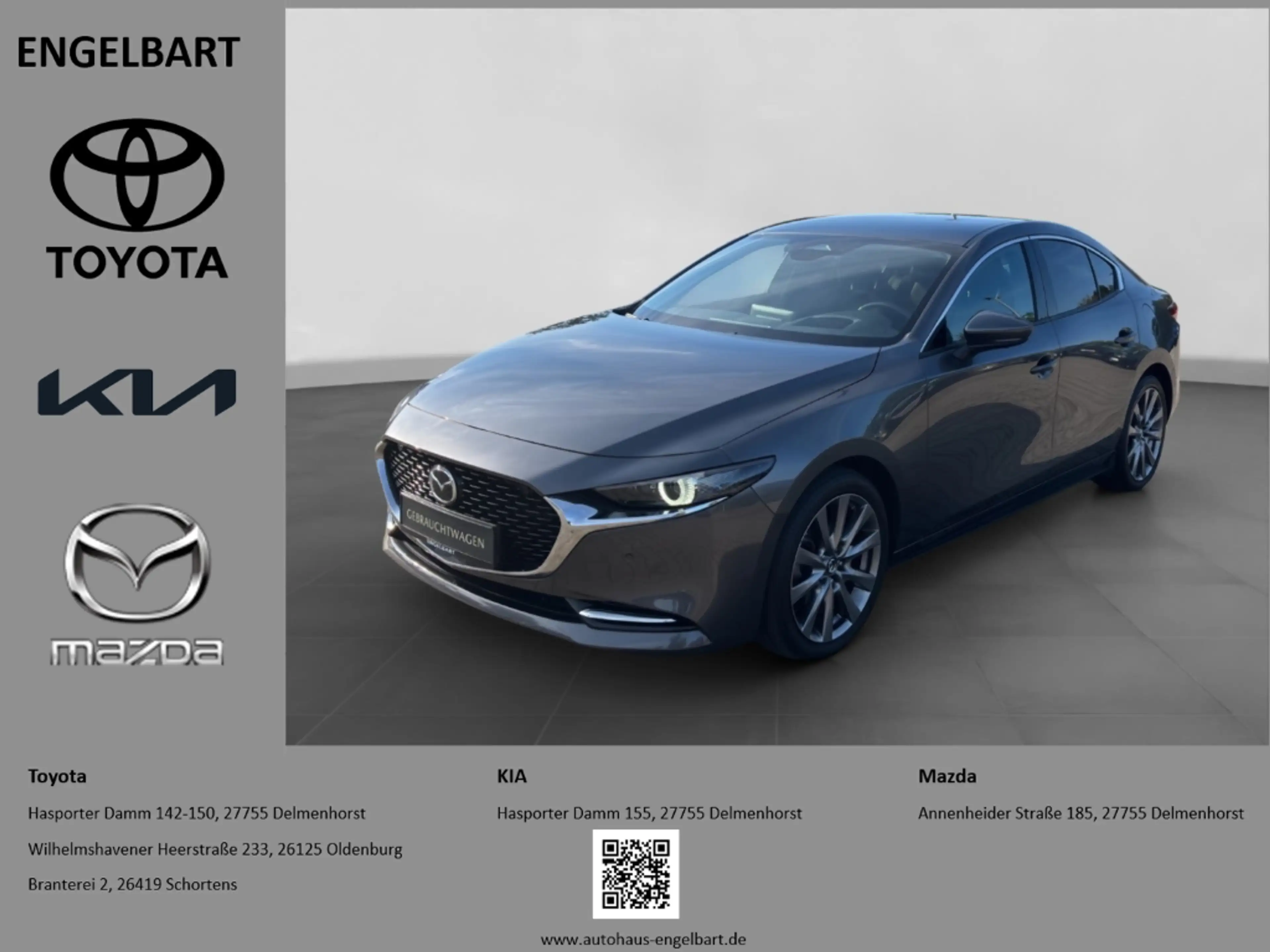 Mazda 3 Exclusive-Line HUD Navi LED ACC Apple CarPlay Andr