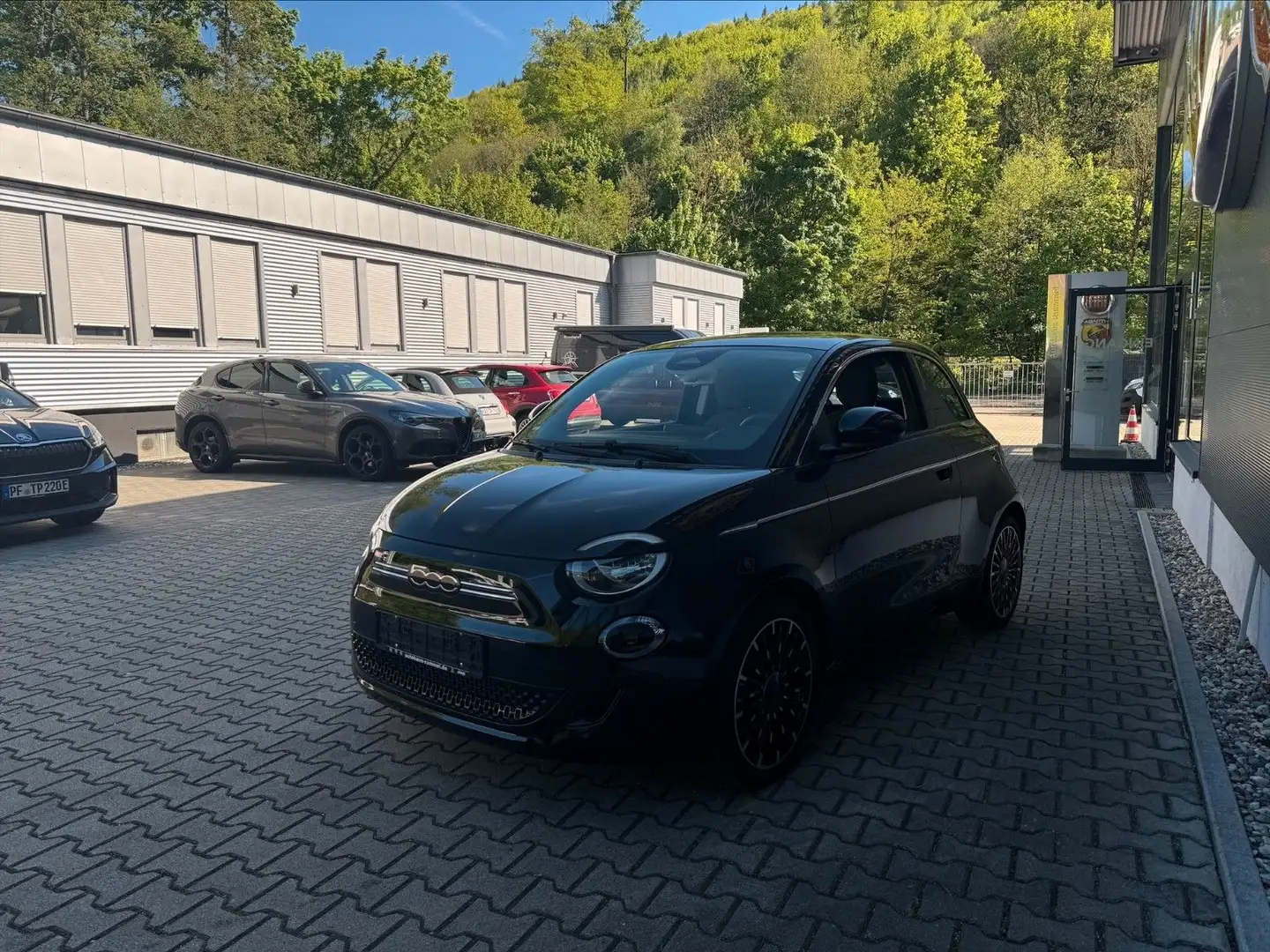 Fiat 500e 3+1 Icon +PDC+8FACH BEREIFT+ Negro - 2