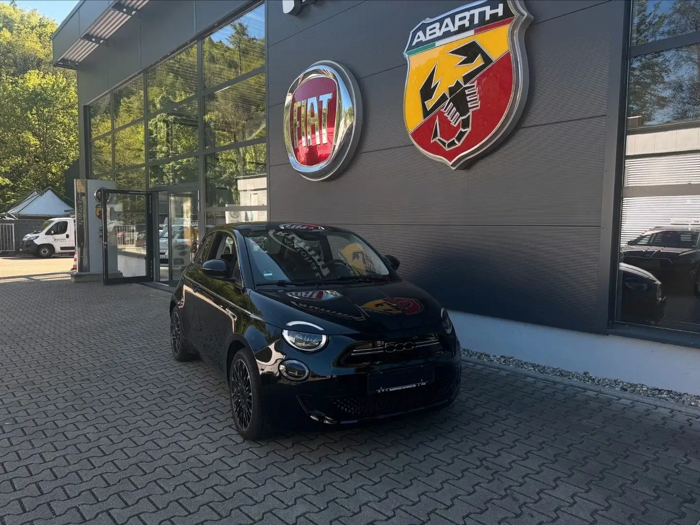 Fiat 500e 3+1 Icon +PDC+8FACH BEREIFT+ Negro - 1