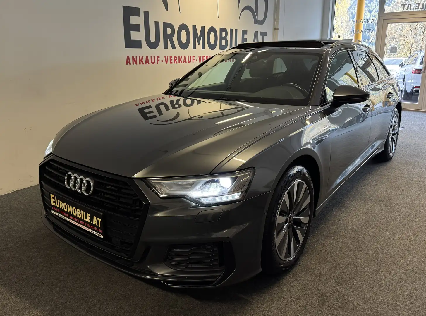 Audi A6 40 TDI Sport S-LINE *RFK*PANO*AHK*LED*4-ZON.*ALCAN Grijs - 1