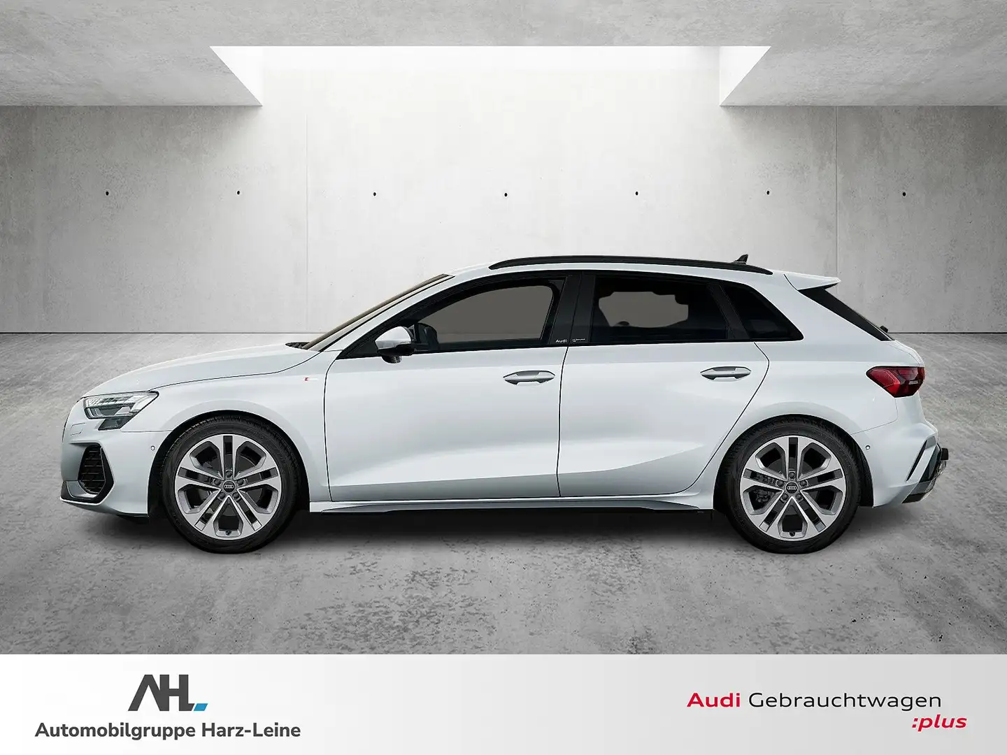 Audi A3 Sportback 30 TFSI S line S-tronic LED Navi ACC AHK Weiß - 2