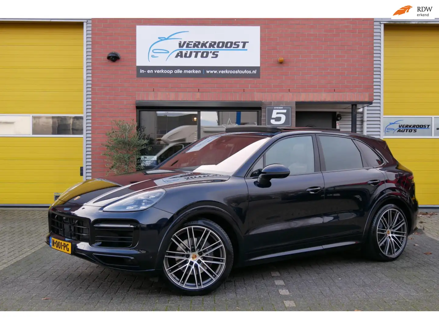Porsche Cayenne 3.0 E-Hybrid.sport design.pano.massage.full optie Blau - 1