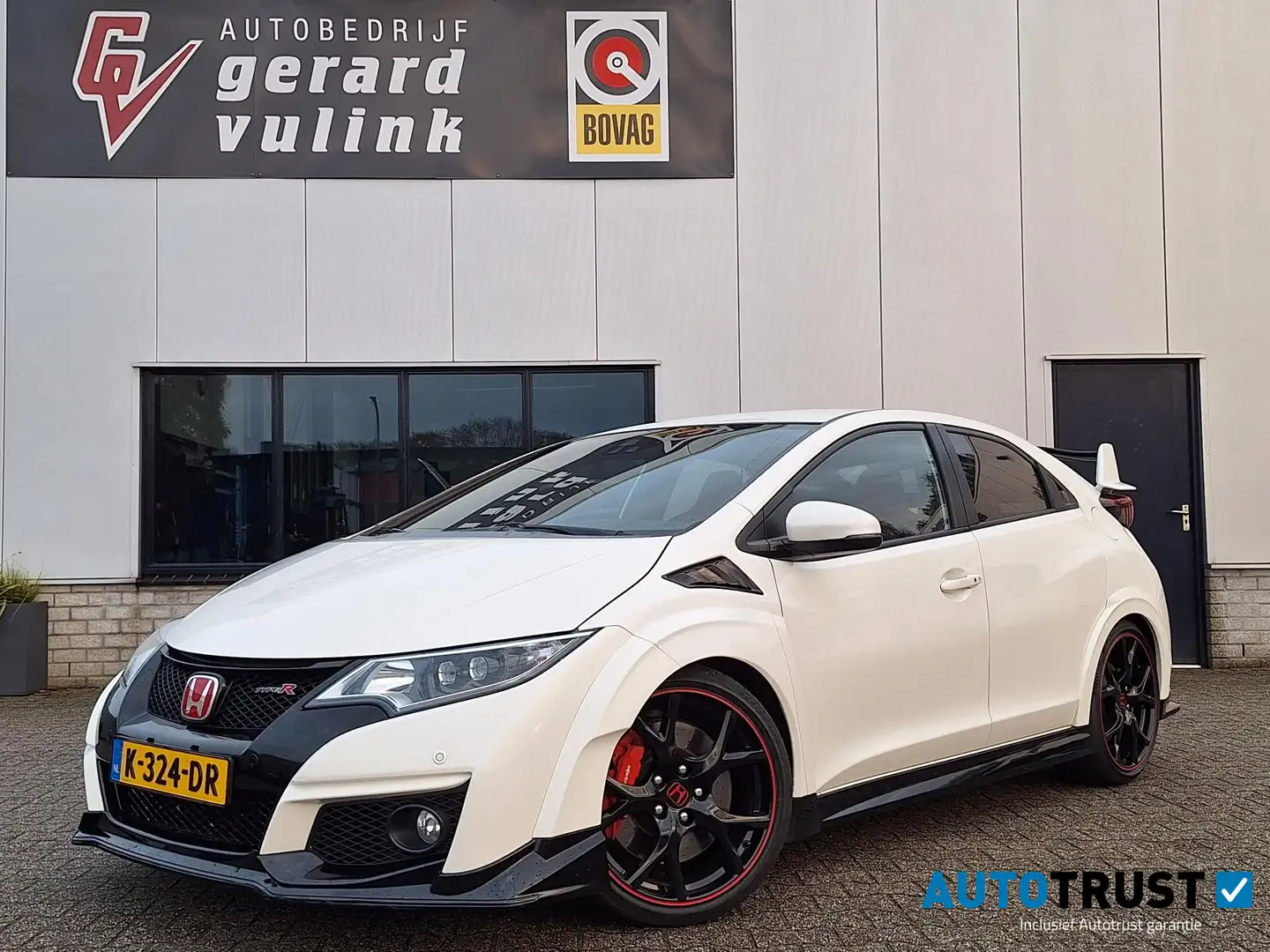 Honda Civic 2.0 Type R GT | 310 PK 400NM | BREMBO NAV CRUISE Weiß - 1