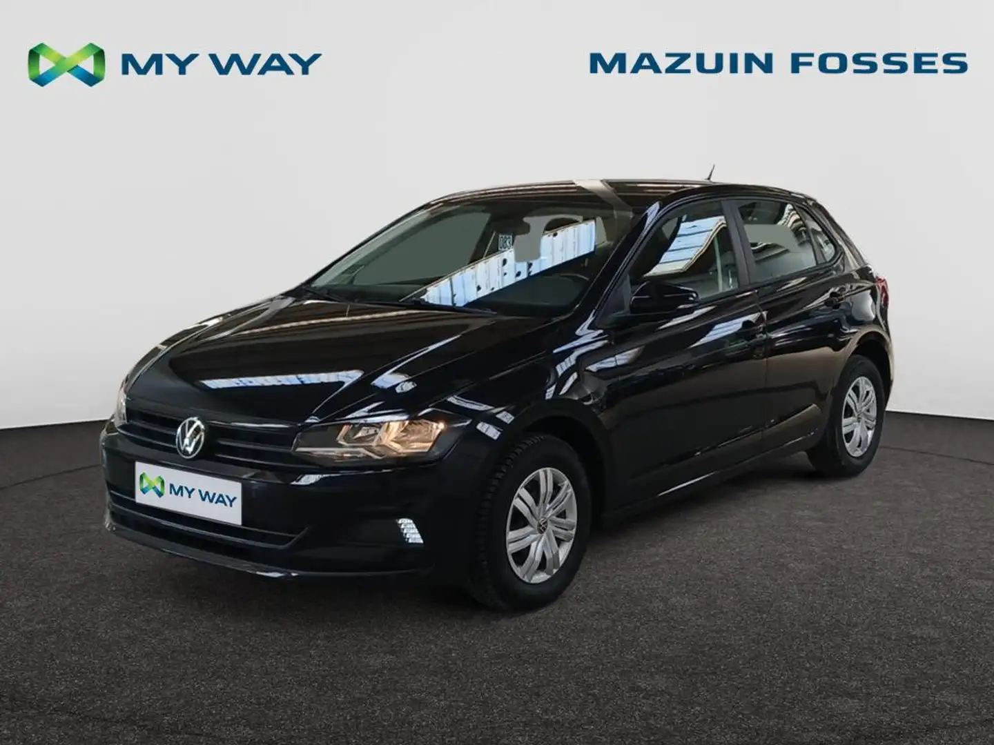 Volkswagen Polo Polo Trendline 1.0 59 kW (80 ch) 5 vitesses manuel Noir - 1