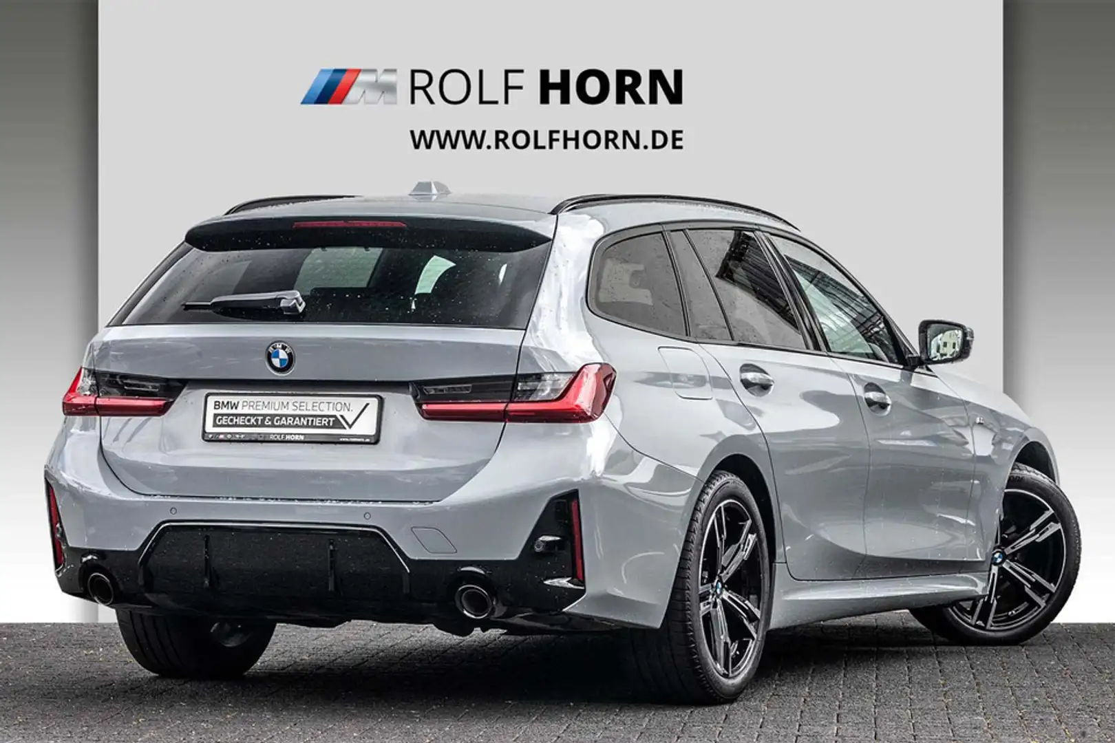 BMW 318 d Touring M Sport Autom. HUD Navi HiFi Klima Grigio - 2