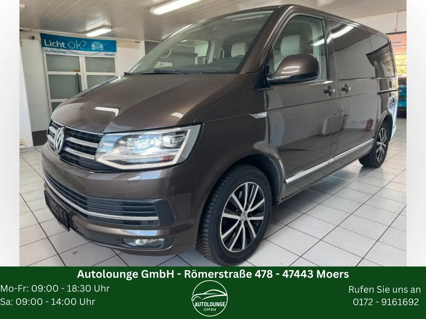Volkswagen T6 Multivan Highline DSG*ALCANTARA*SHZ*PDC*2. Hd Brun - 1