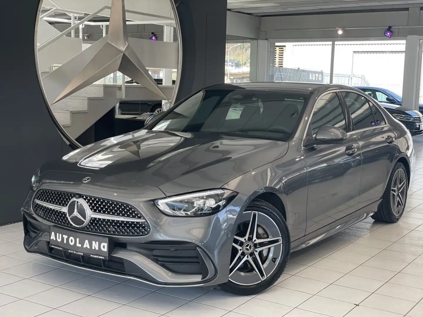 Mercedes-Benz C 220 d AMG LINE Grau - 1