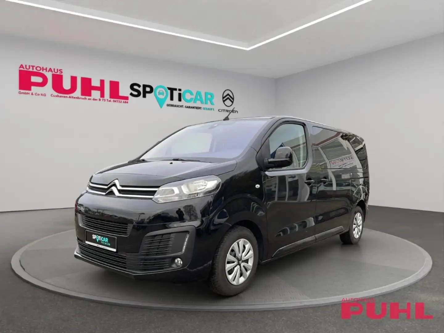 Citroen Spacetourer Klimaautom Notbremsass. Temp Berganfahrass. Müdigk Schwarz - 2