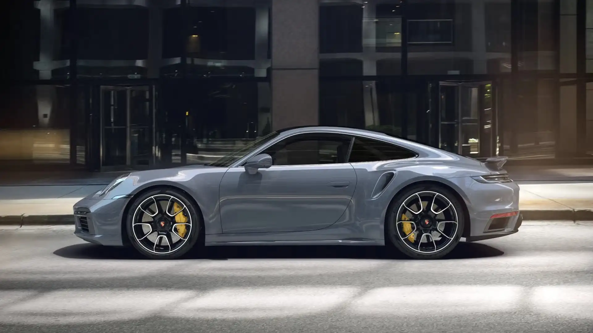 Porsche 992 Turbo S Gris - 2