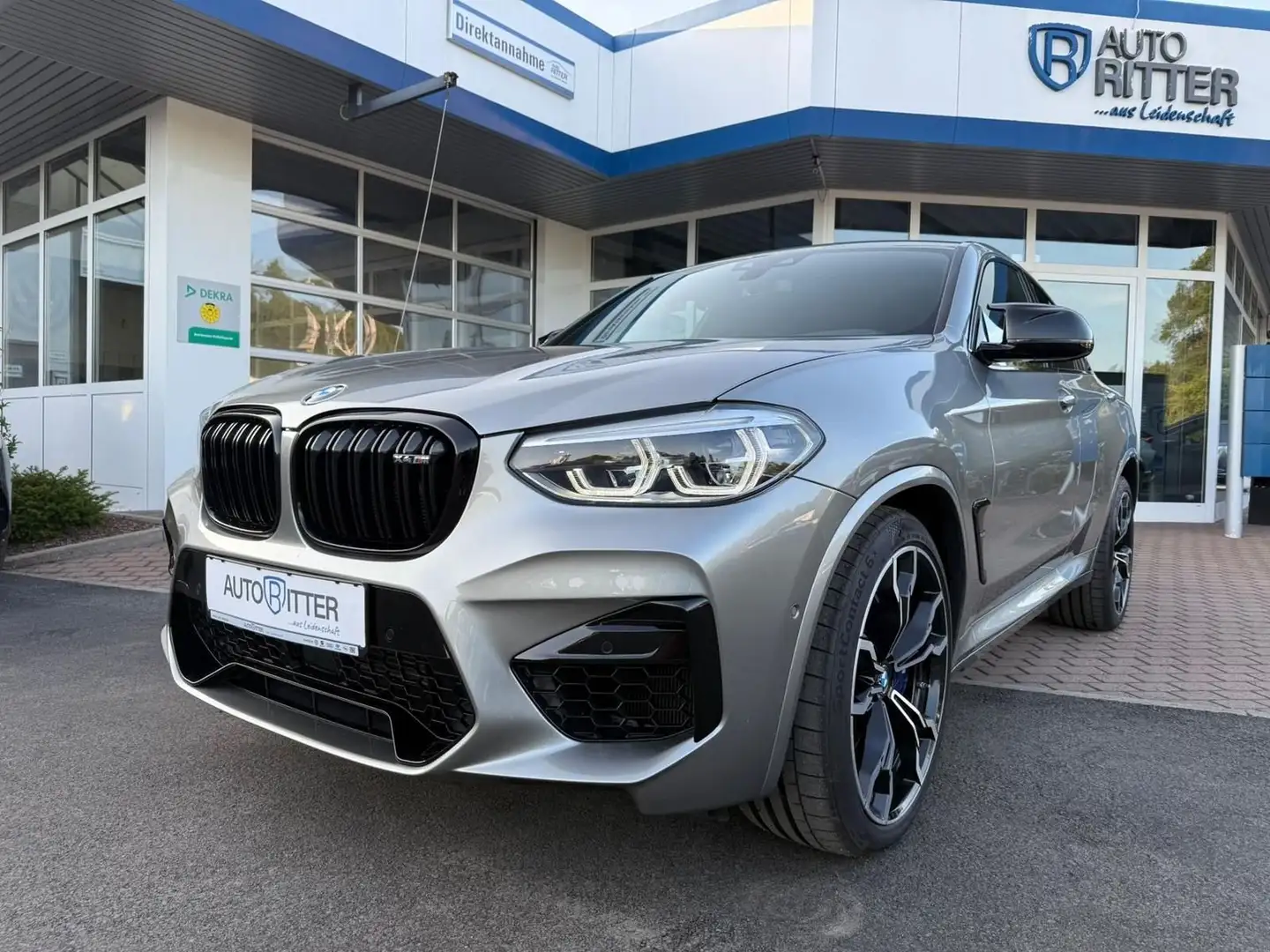 BMW X4 M xDrive Competition HarmanKardon|Headup|ACC Серый - 2