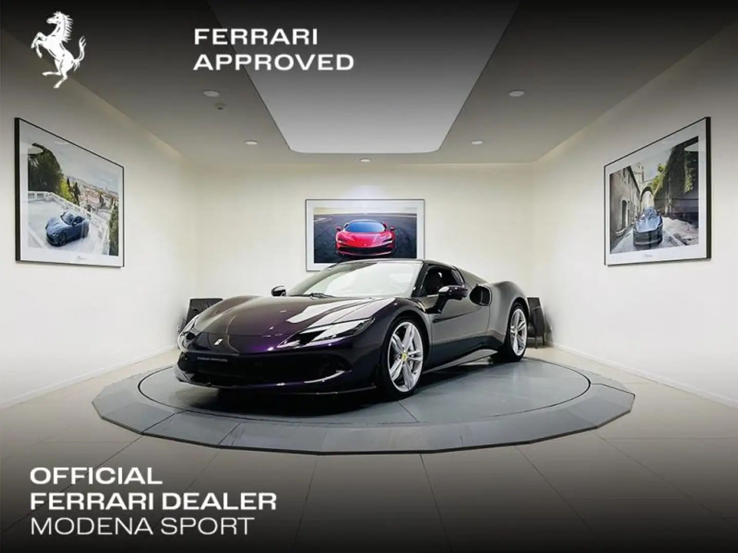 Ferrari 296 GTB Hybride Paars - 1
