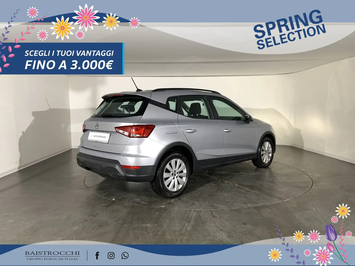 SEAT Arona 1.0 tgi style 90cv Argento - 2